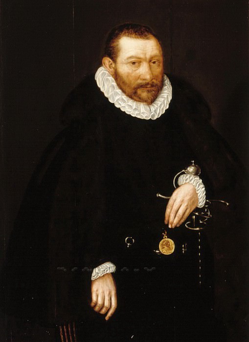 Anonymous (Northern Netherlands) - Portrait of François de Virieu (d. 1596). Mauritshuis