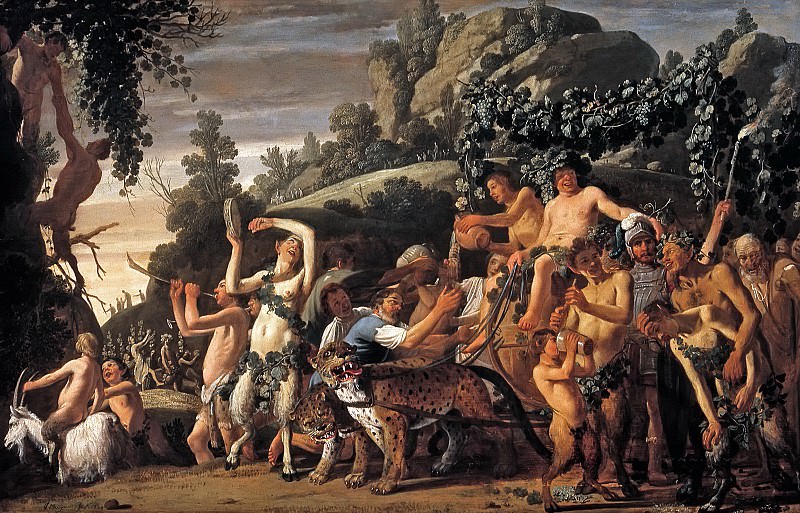 Nicolaes Moeyaert - The Triumph of Bacchus. Mauritshuis