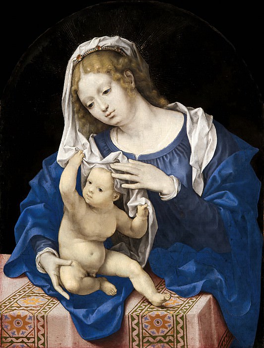 Jan Gossaert - Madonna and Child. Mauritshuis