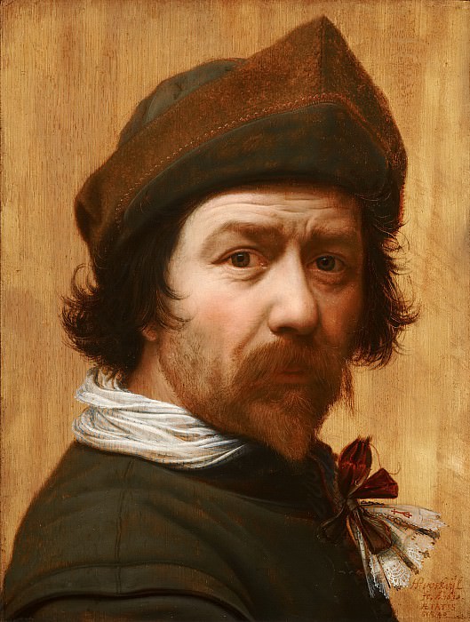 Huygh Pietersz Voskuyl - Self-Portrait. Mauritshuis