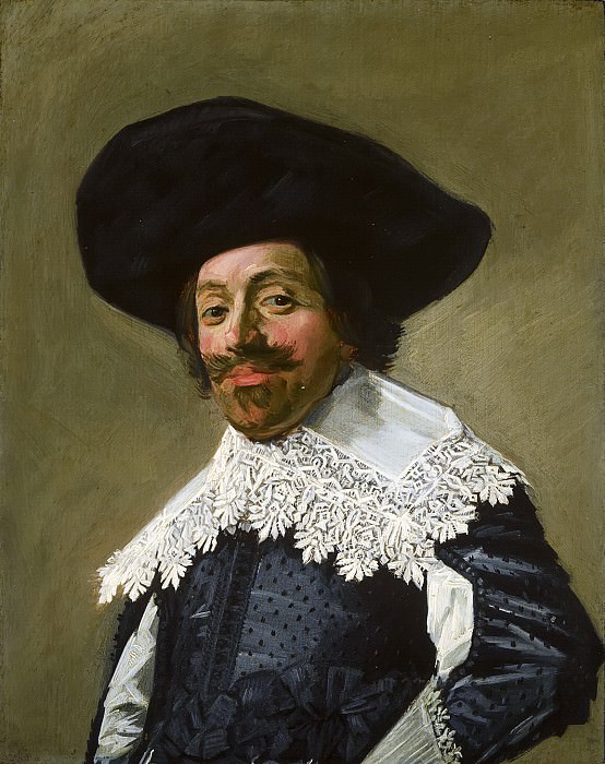 Frans Hals - Portrait of a Man. Mauritshuis