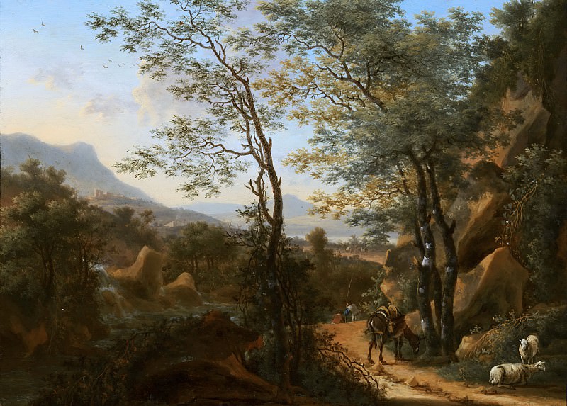 Willem de Heusch - Mountainous Landscape in Italy. Mauritshuis