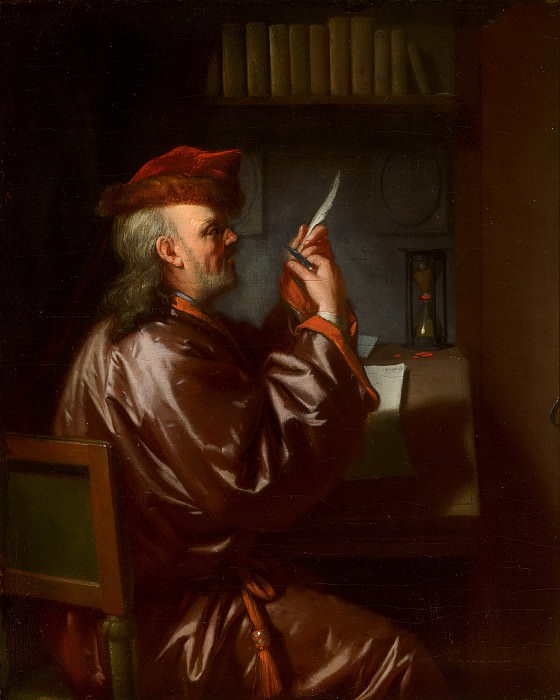 Philip van Dijk - The Bookkeeper. Mauritshuis