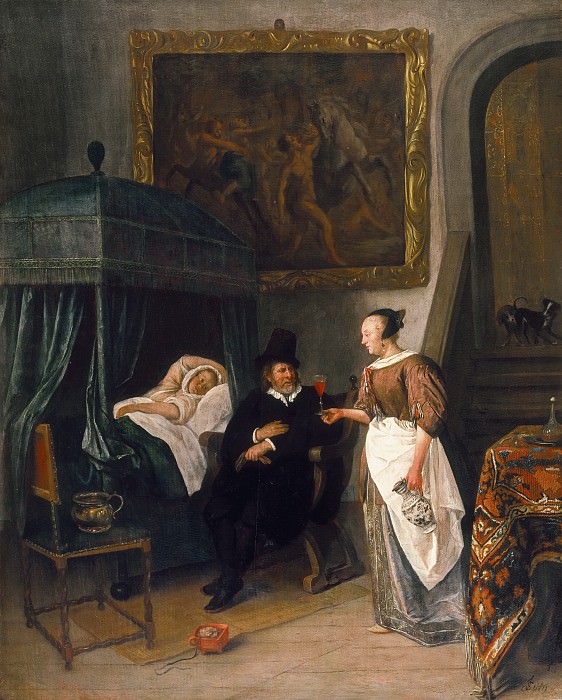 Jan Steen – The Doctor’s Visit, Mauritshuis