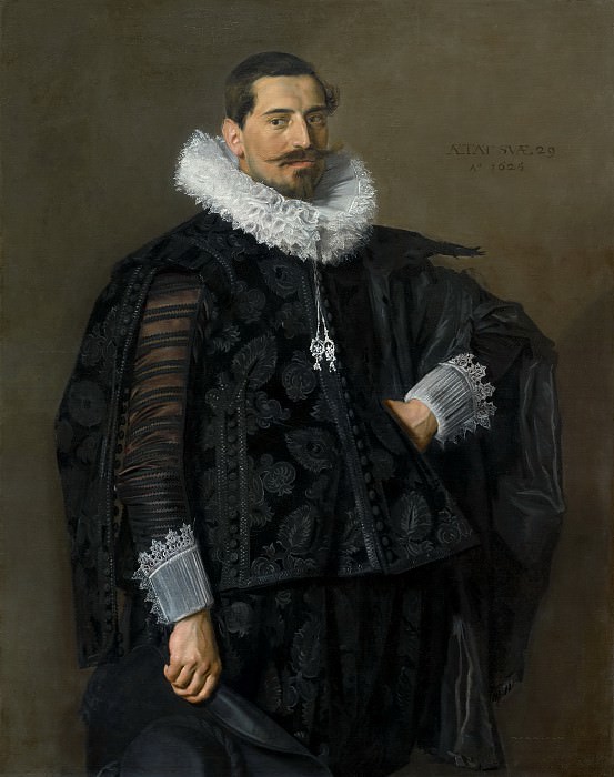 Frans Hals - Portrait of Jacob Olycan (1596-1638). Mauritshuis
