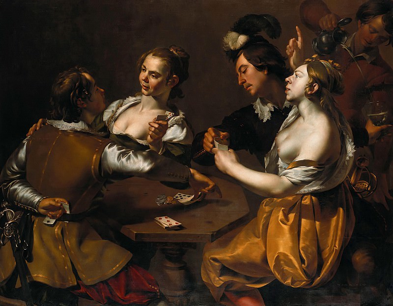 Wouter Crabeth (c.1594-1644) - The sharpers. Part 4