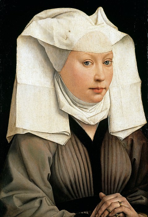 Rogier van der Weyden (1400-1464) - Portrait of a Woman. Part 4