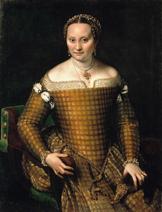 Sofonisba Anguisciola (c.1530-1623) - Portrait of a young woman. Part 4