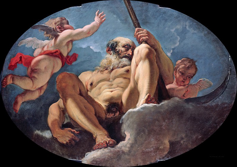 Sebastiano Ricci (1659-1734) - The Olympian gods - Saturn. Part 4