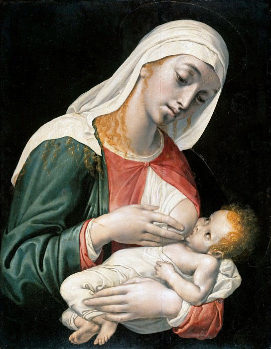 Peter de Kempeneer (1503-1580) - Maria with the child. Part 4