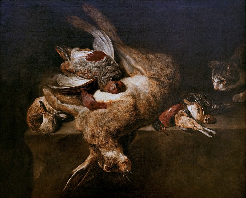 Boel, Pieter (1622–1674) - Still Life with Dead Hare. Part 4