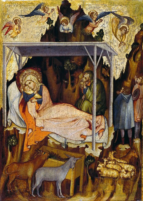 Austrian master - The birth of Christ. Part 4