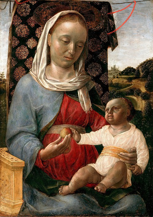 Vincenzo Foppa (c.1430-1515) - Maria with the child. Part 4