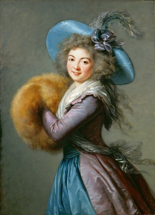Виже-Лебрен, Луиза-Элизабет (Париж 1755-1842) -- Мадам Моле-Ремон. часть 4 Лувр