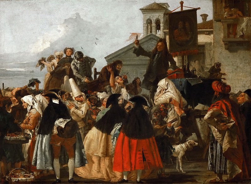 Тьеполо, Джованни Доменико (Венеция 1727-1804) -- Зубодер. часть 4 Лувр