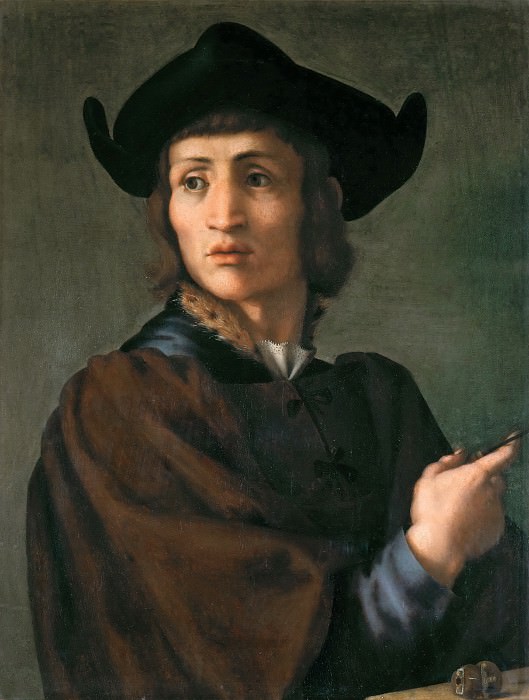 Pontormo (1494-1557) -- Portrait of a Jeweler. Part 4 Louvre