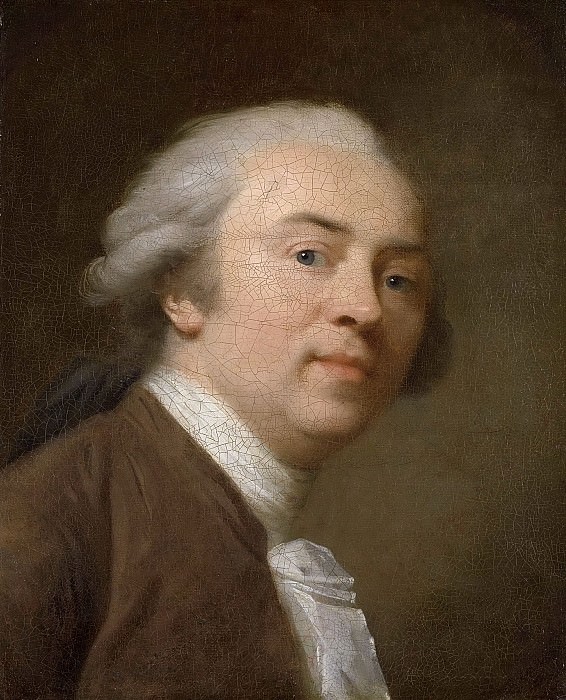 Иоганн Фридрих Август Тишбейн -- Автопортрет, 1782. Рейксмузеум: часть 3