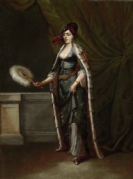 Vanmour, Jean Baptiste -- Turkse vrouw, 1727-1737. Rijksmuseum: part 3