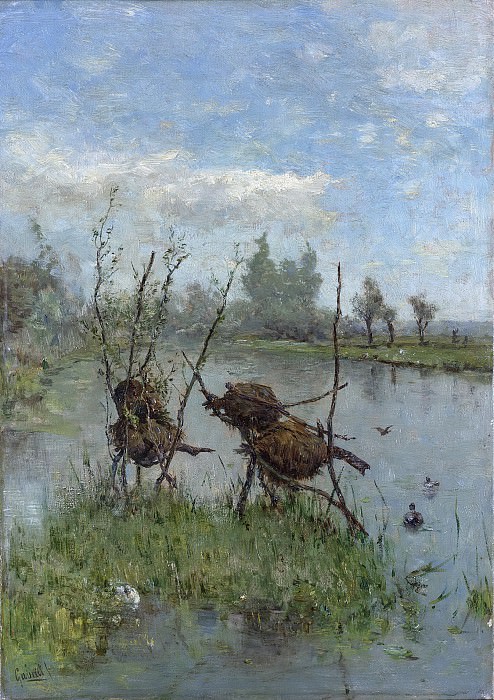 Gabriël, Paul Joseph Constantin -- Eendennesten, 1890-1900. Rijksmuseum: part 3