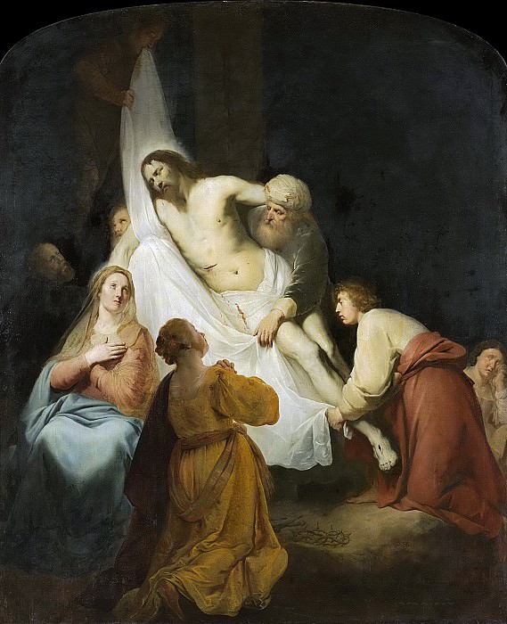 Питер Франс де Греббер -- Снятие с креста, 1633. Рейксмузеум: часть 3