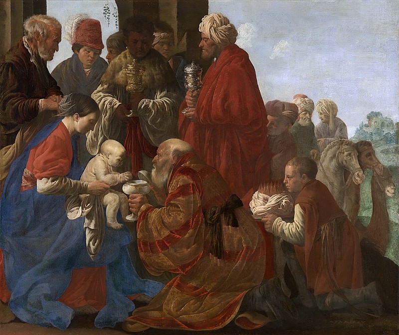 Brugghen, Hendrick ter -- De aanbidding der koningen, 1619. Rijksmuseum: part 3