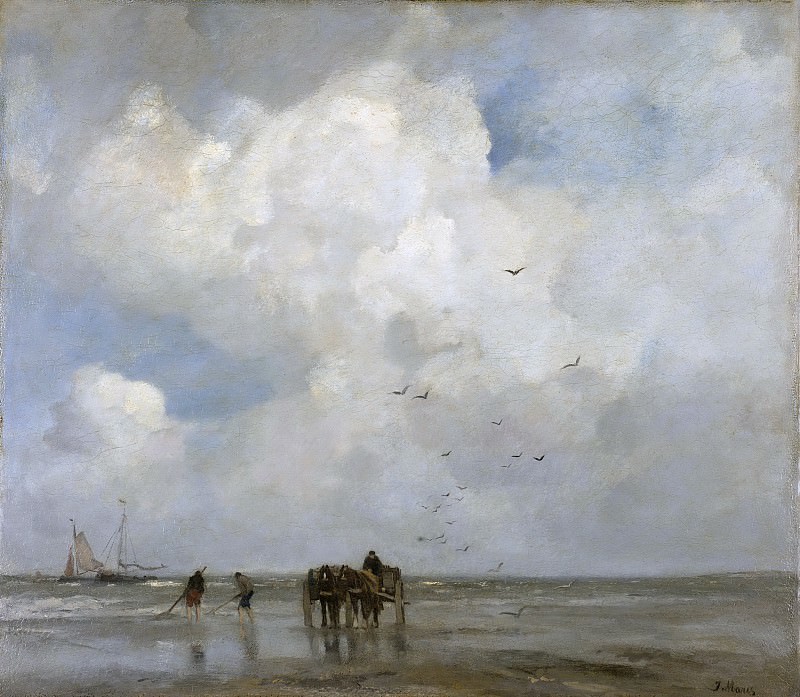 Maris, Jacob -- Schelpenvissen, 1885. Rijksmuseum: part 3