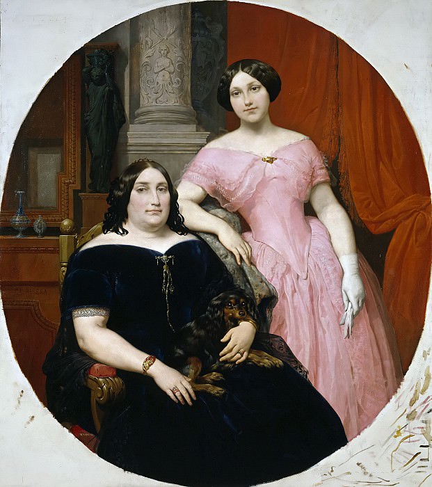 Ribera y Fieve, Carlos Luis de -- Magdalena Parrella y su hija Elisa Tapia, Part 3 Prado Museum