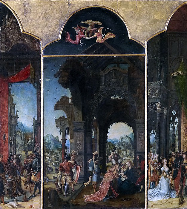 Pseudo-Blesius -- La Adoración de los Reyes Magos , Part 3 Prado Museum