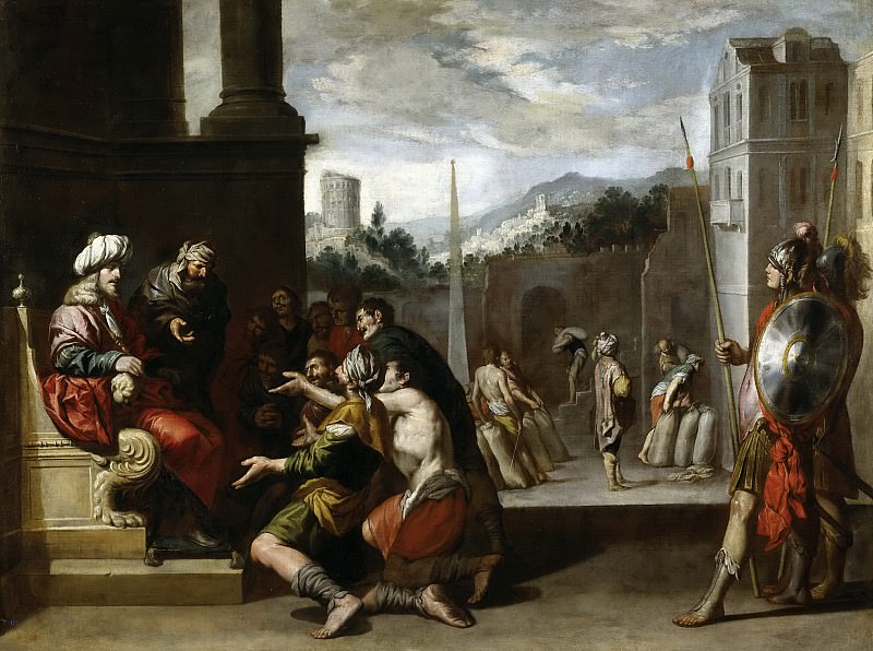 Castillo Saavedra, Antonio del -- José ordena la prisión de Simeón. Part 3 Prado Museum
