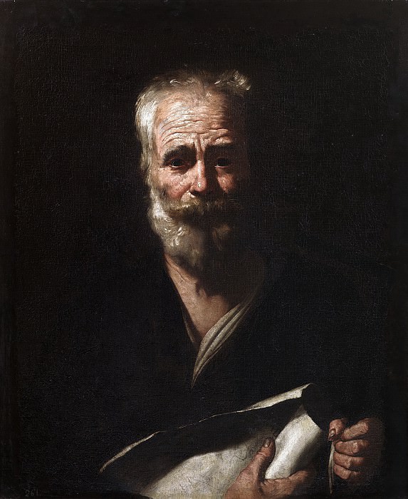 Ribera, José de -- Santo Tomás. Part 3 Prado Museum
