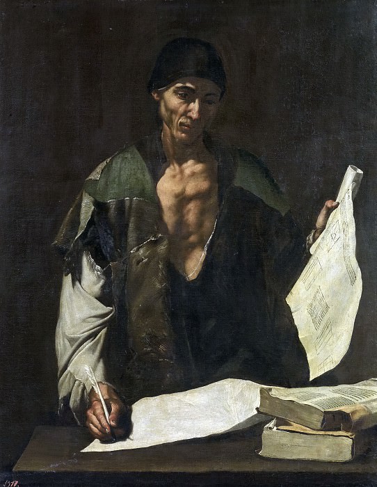 Ribera, José de -- Arquímedes. Part 3 Prado Museum