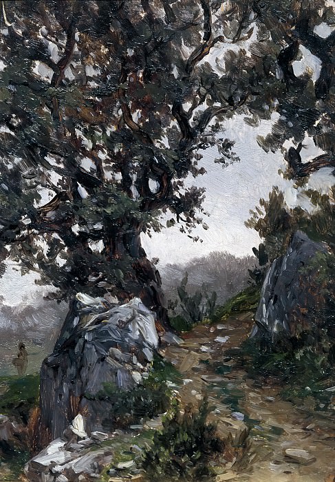 Haes, Carlos de -- Sendero , Part 3 Prado Museum