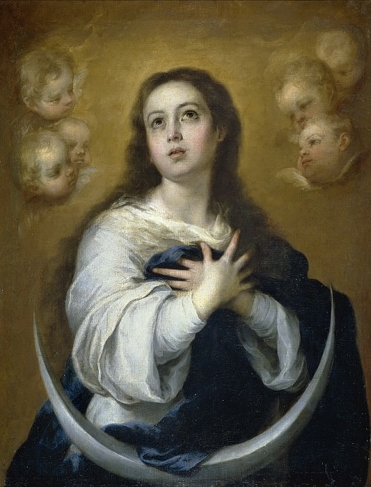 Murillo, Bartolomé Esteban -- La Inmaculada Concepción. Part 3 Prado Museum