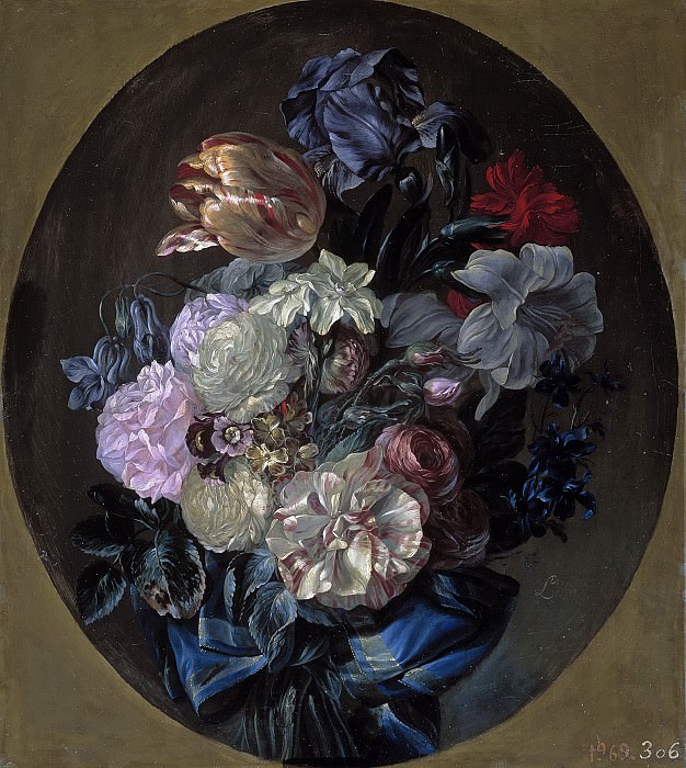 Paret y Alcázar, Luis -- Ramillete de flores. Part 3 Prado Museum