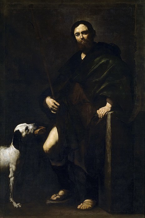Ribera, José de -- San Roque. Part 3 Prado Museum