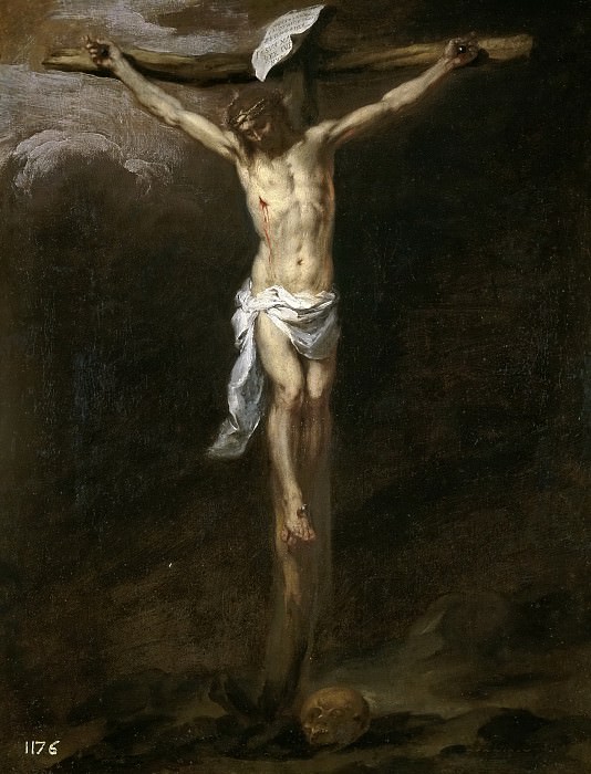 Murillo, Bartolomé Esteban -- Cristo crucificado. Part 3 Prado Museum