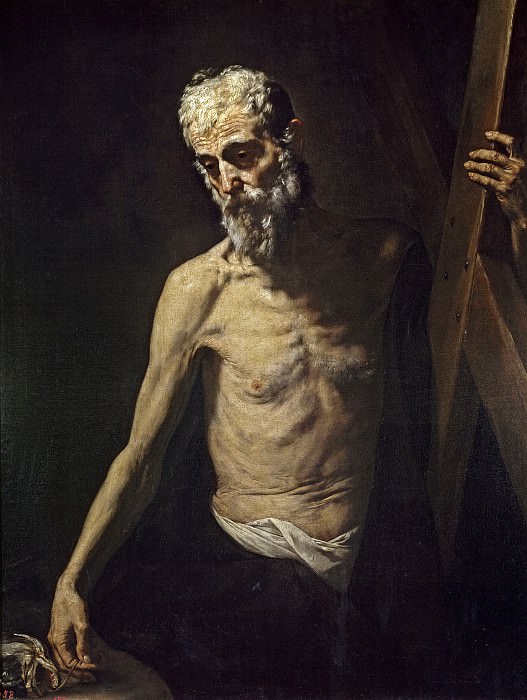 Ribera, José de -- San Andrés. Part 3 Prado Museum