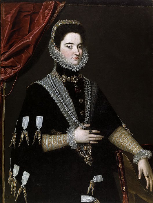 Pulzone, Scipione -- Retrato de dama. Part 3 Prado Museum