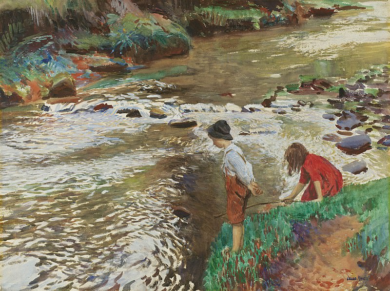 Dame Laura Knight The Two Fishers 40234 20. European art; part 1