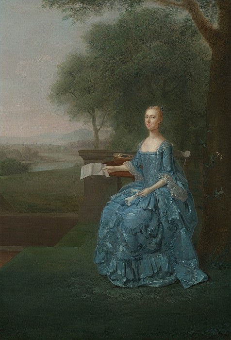 Arthur Devis Portrait of Anne Sidney Mrs Henry Streatfeild 31554 20. European art; part 1
