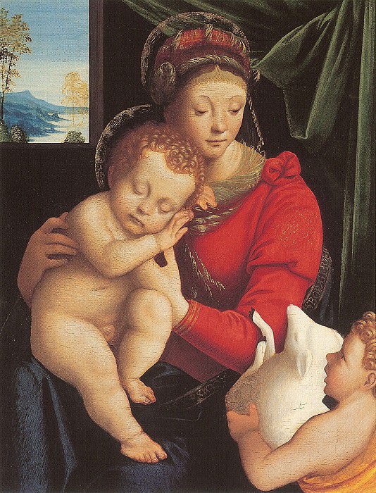 Bernardino Lanino Virgin and Child with the Young Saint John 17411 203. European art; part 1