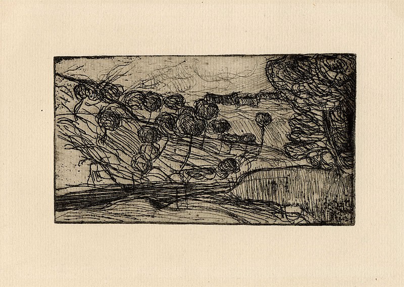 Armand Seguin Arbres en bord de riviГЁre вЂ“ The Waterside Trees ca 1893 123219 1124. Европейская живопись; часть 1