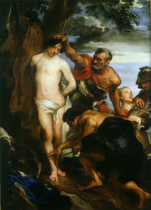 Ван Дейк, Антонис - Святой Себастьян. Европейская живопись; часть 1