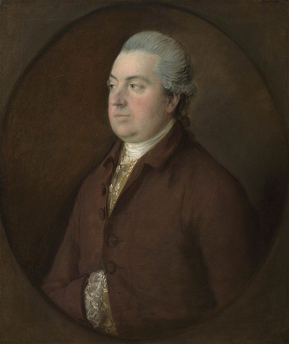 Thomas Gainsborough Portrait of Francis Bennett of Cadbury Court 98500 20. часть 5 -- European art Европейская живопись (1712 1790)