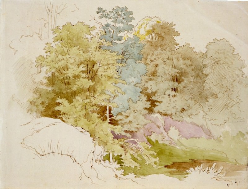 Robert Schietzold Woodland 18528 172. часть 5 - европейского искусства Европейская живопись