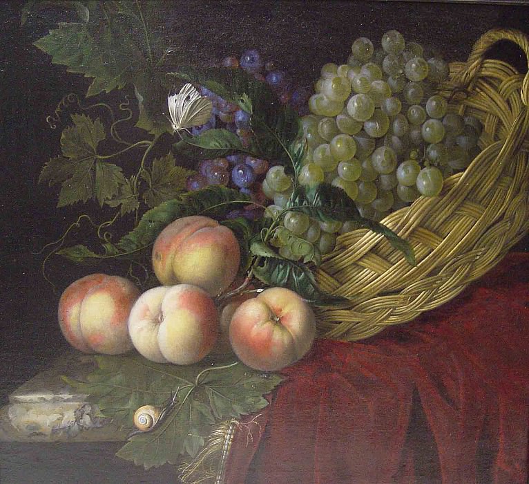 Willem Van Aelst Fruits still life 36884 3306. часть 5 -- European art Европейская живопись
