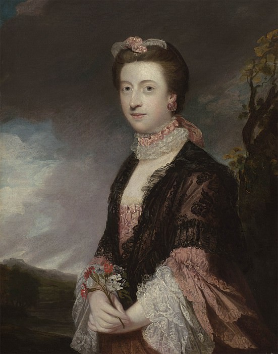 Sir Joshua Reynolds Portrait of Mary Powis Countess of Courtown 99859 20. часть 5 -- European art Европейская живопись
