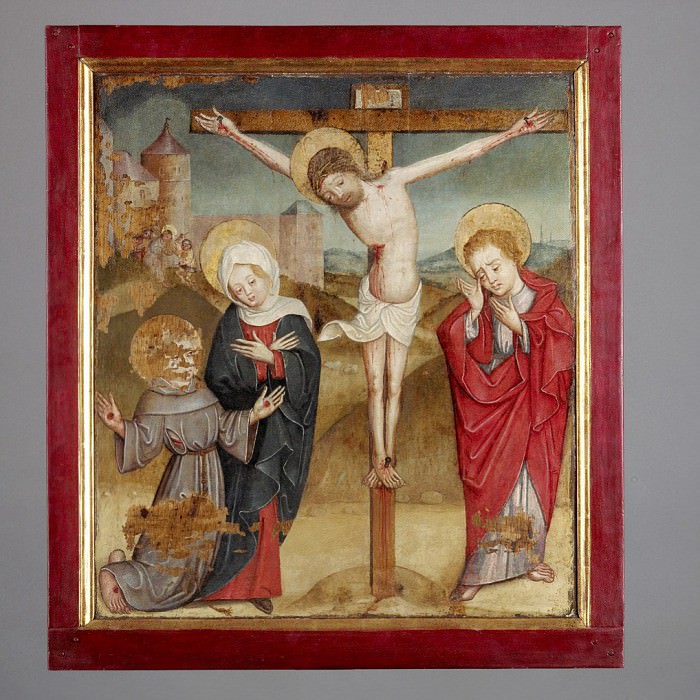 The Crucifixion & the Resurrection 38742 605. часть 5 - европейского искусства Европейская живопись