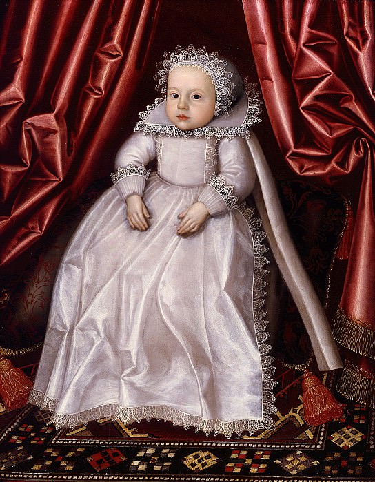 William Larkin A Baby said to be Lady Waugh i 36822 321. часть 5 - европейского искусства Европейская живопись