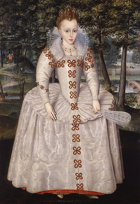 Robert Peake Elizabeth Stuart Princess Royal i 36823 321. часть 5 - европейского искусства Европейская живопись
